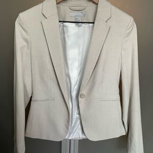 Small cream blazer